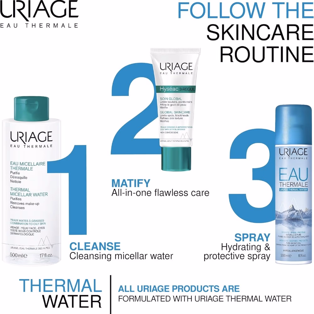 Uriage Hysec 3-Regulating Anti-Blemish Global Care 40ml 2