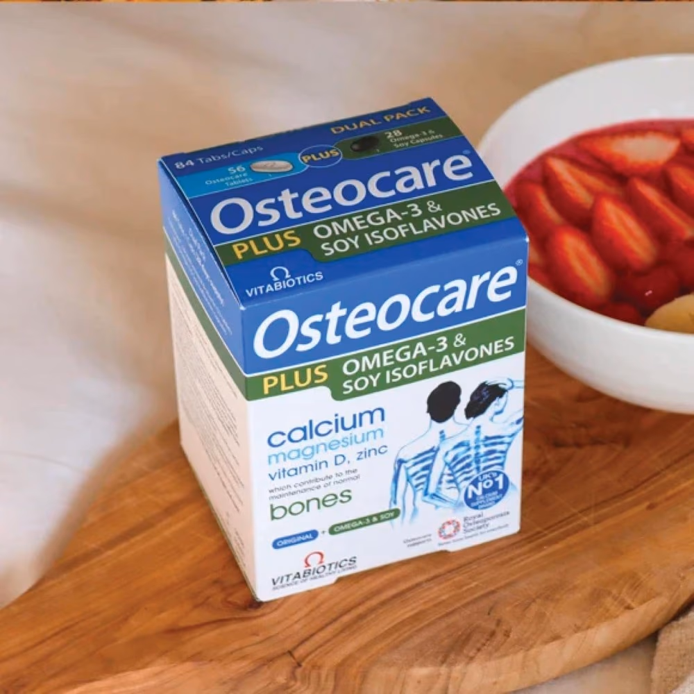Vitabiotics Osteocare Plus Omega-3 Dual Pack 84 Tabs 3