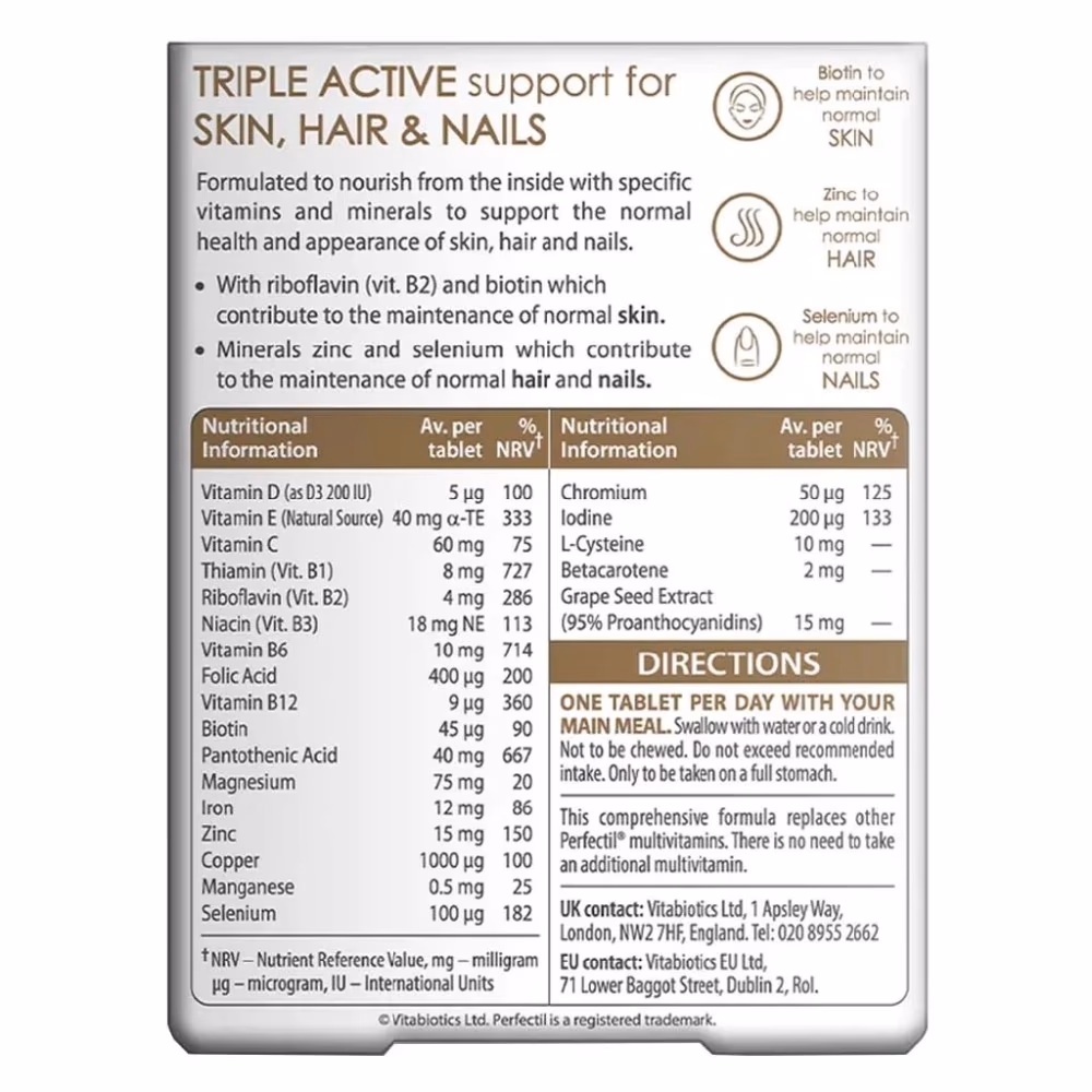 Vitabiotics Perfectil 30 Tabs 4