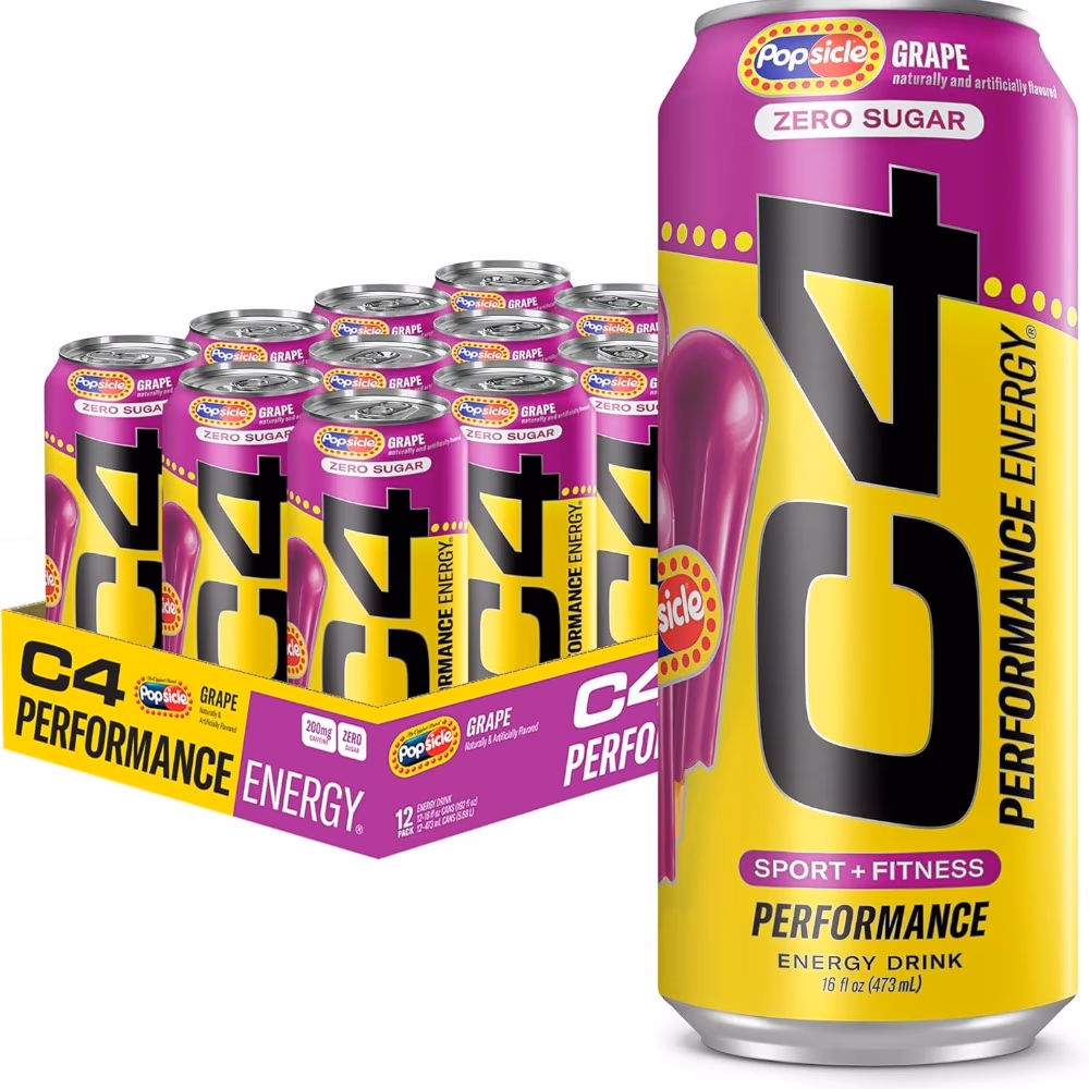 Cellucor C4 Energy RTD Popsicle Grape 473ml  2