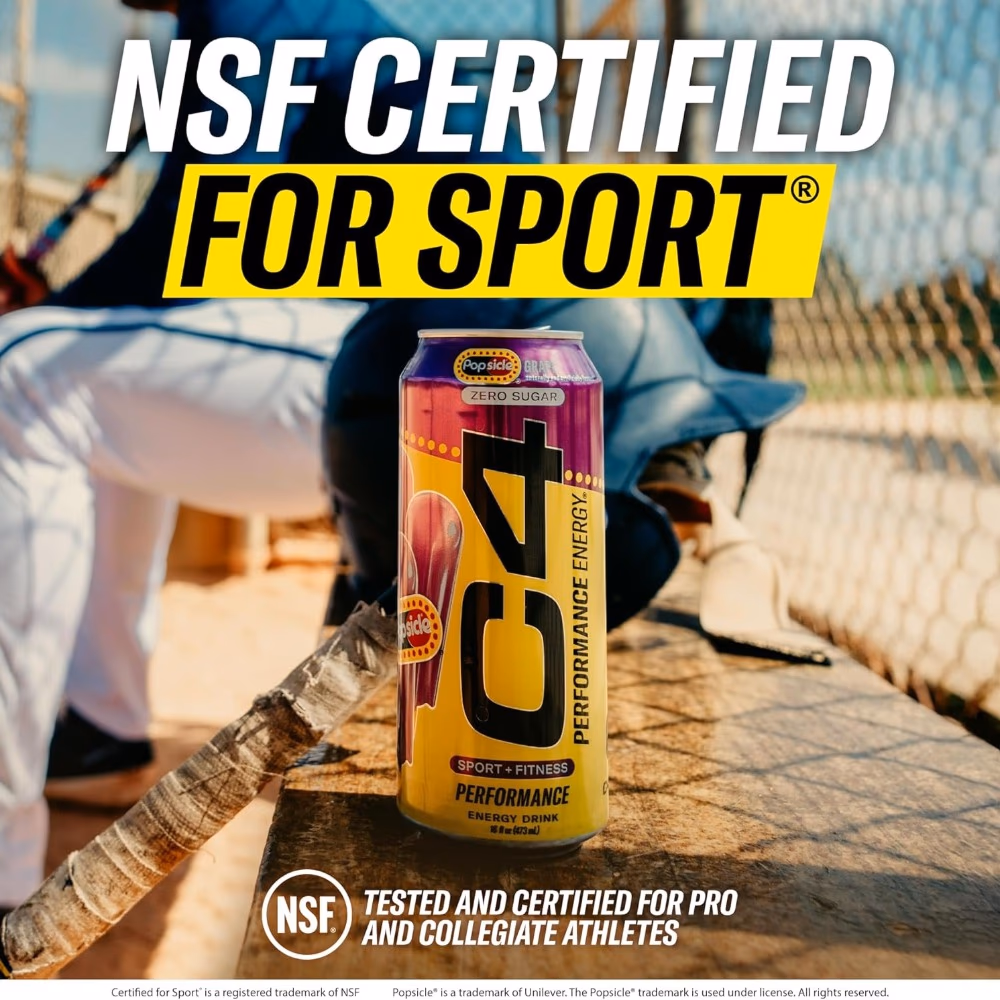 Cellucor C4 Energy RTD Ruthless Raspberry 473ml  5