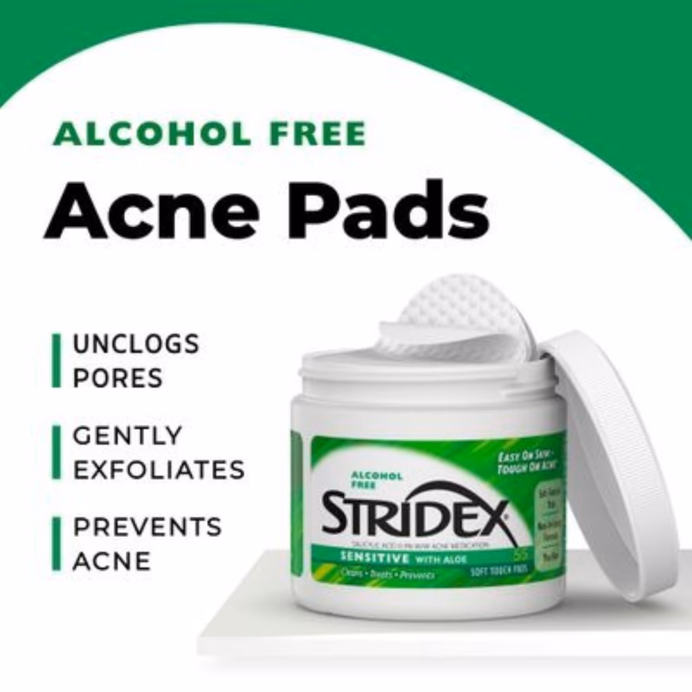 Stridex Sensitive Soft Touch Pads 55s 2