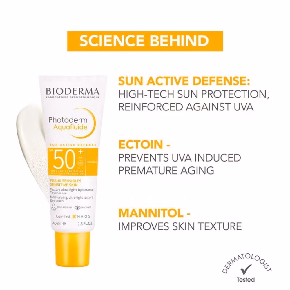 Bioderma Photoderm Aquafluid Invisible SPF 50+ 40ml 4
