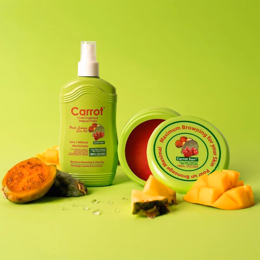 CarrotSun Tropical Fruits Sun Spray 200ml 4