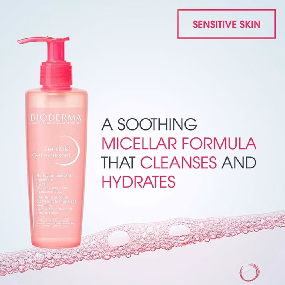 Bioderma Sensibio Foaming Gel 200ml 3