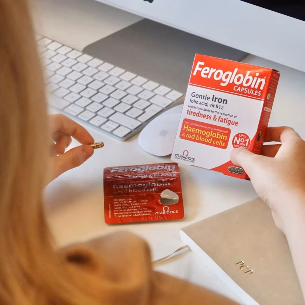 Vitabiotics Feroglobin 30 Capsules 3
