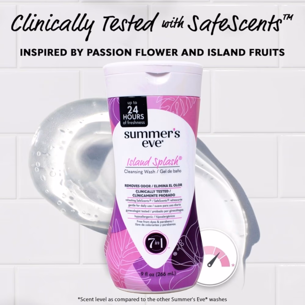 Summer's Eve Cleansing Wash Island Splash 266ml 3