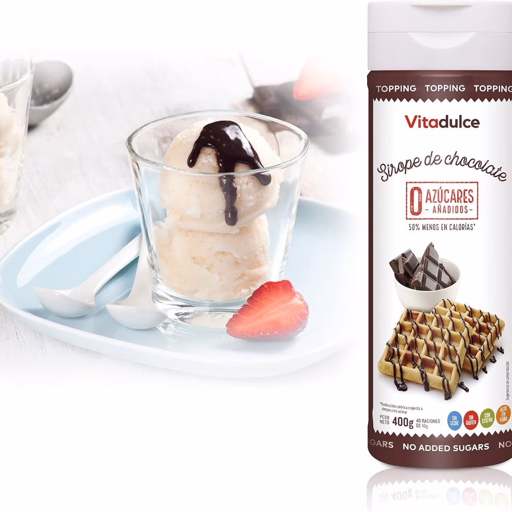 Vitadulce Chocolate Syrup 400g 3