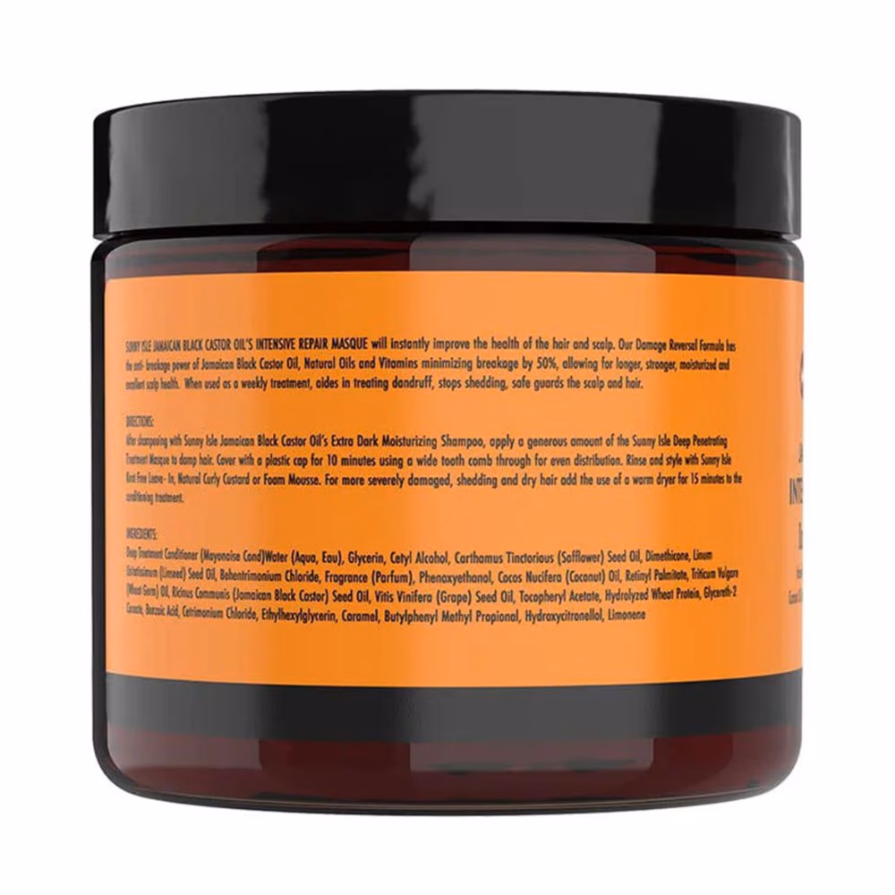 Sunny Isle Jamaican Black Castor Oil Masque 14 oz 2