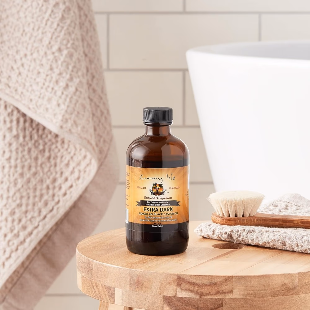 Sunny Isle Jamaican Black Castor Oil Extra Dark 8oz 5