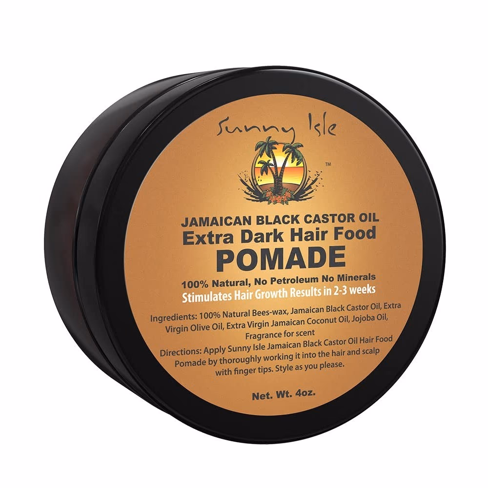 Sunny Isle Jamaican Black Castor Oil Extra Dark Pomade 4oz 2