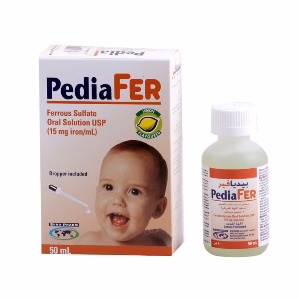 Pediafer 15mg/1ml Oral Solution 50ml 2