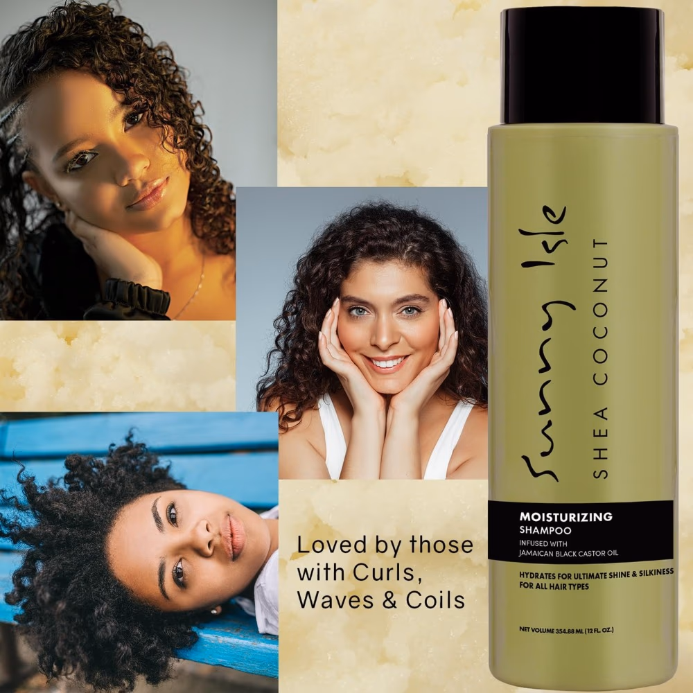 Sunny Isle Shea Coconut Moisturizing Shampoo 12oz 5