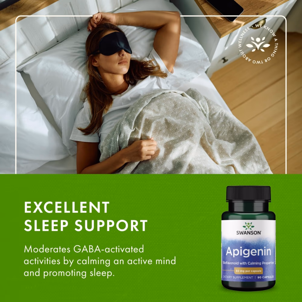 Swanson Apigenin 50mg 90 Capsules 3