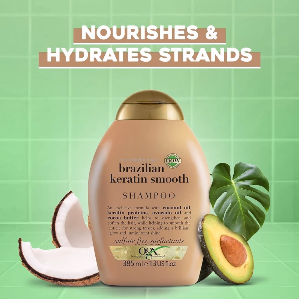 OGX Brazilian Keratin Shampoo 385ml 3