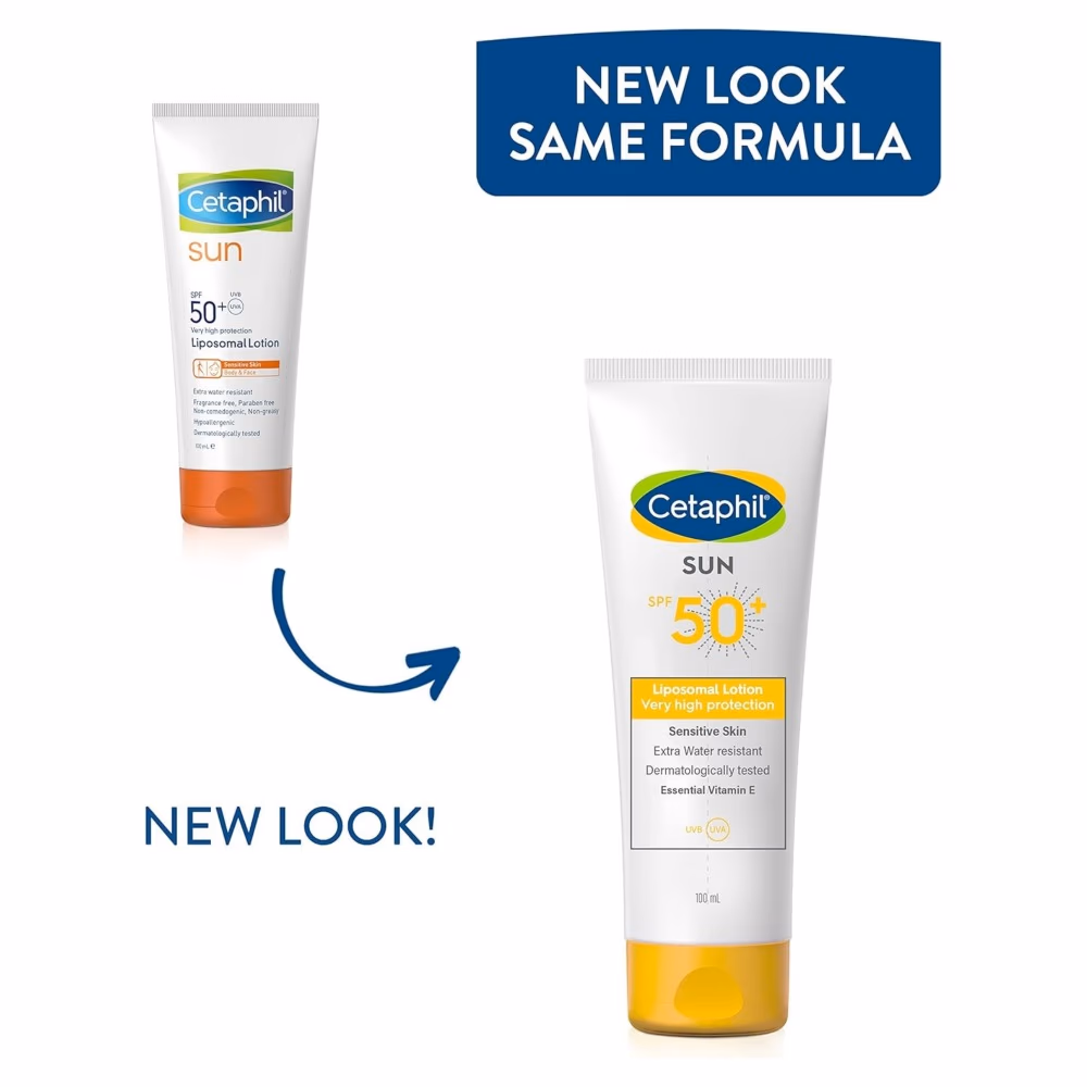 Cetaphil Sun SPF 50+ Liposomal Lotion 100ml – Broad-Spectrum Sunscreen for Face & Body, Sensitive Skin 2