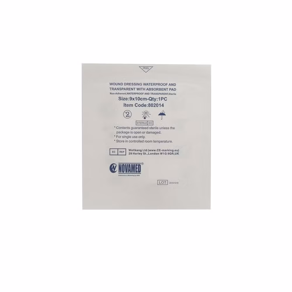 NOVAMED Adhesive Wound Dressing 9x10cm 50s 2