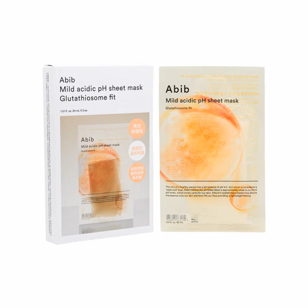 Abib Mild Acidic PH Glutathiosome Sheet Mask 5s 2