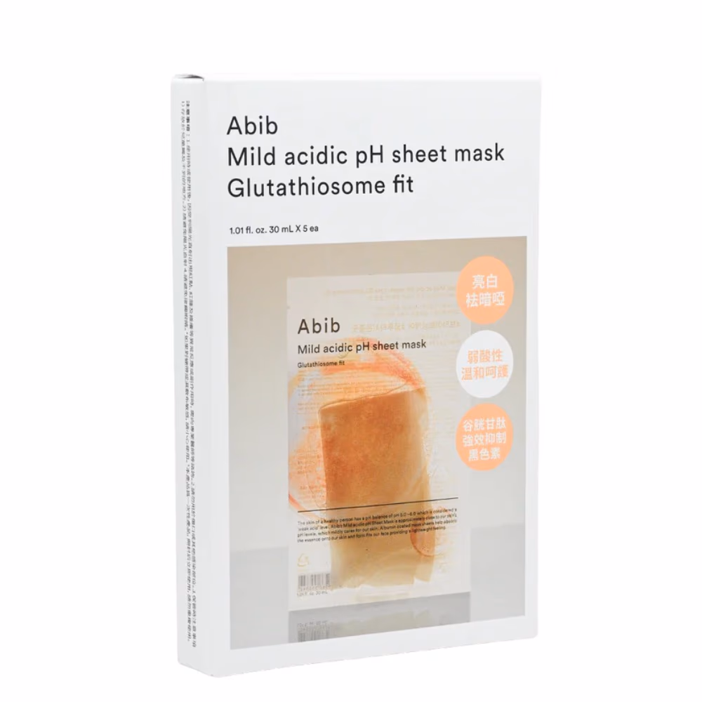 Abib Mild Acidic PH Glutathiosome Sheet Mask 5s 3