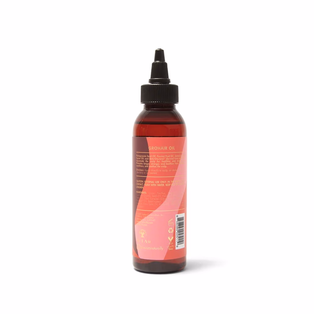 As I Am Long & Luxe Pomegranate & Passion Fruit GroHair Oil 120ML 4