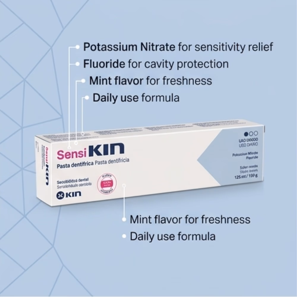 Kin Sensi Toothpaste 125ml  3