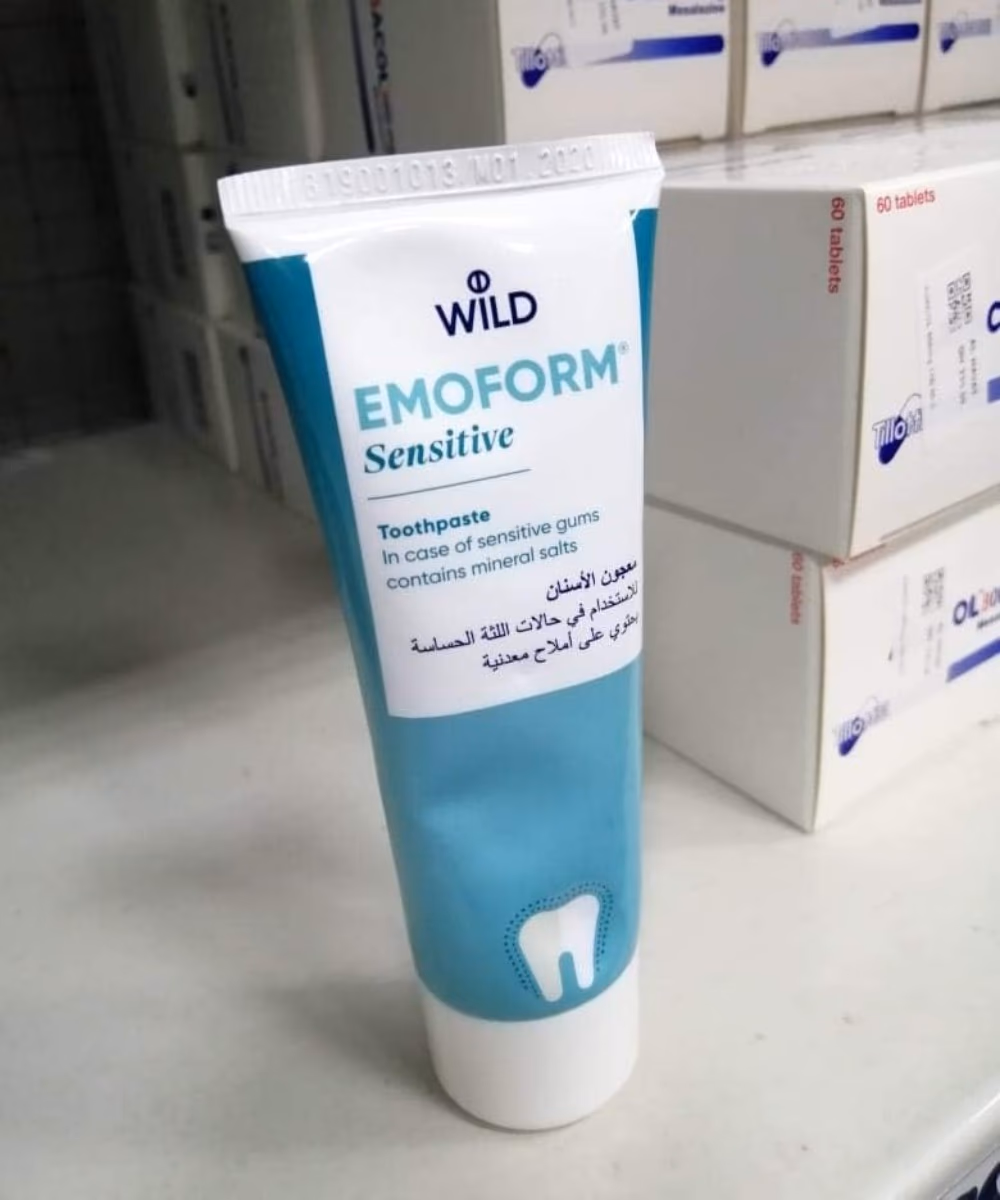 Emoform Sensitive Toothpaste 75ml 3
