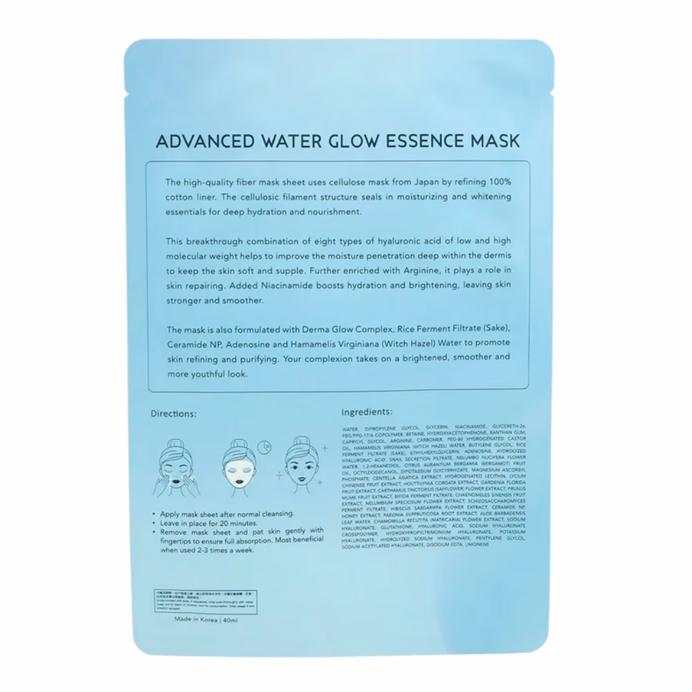 Sasatinnie Advanced Water Glow Essence Mask 5s 3