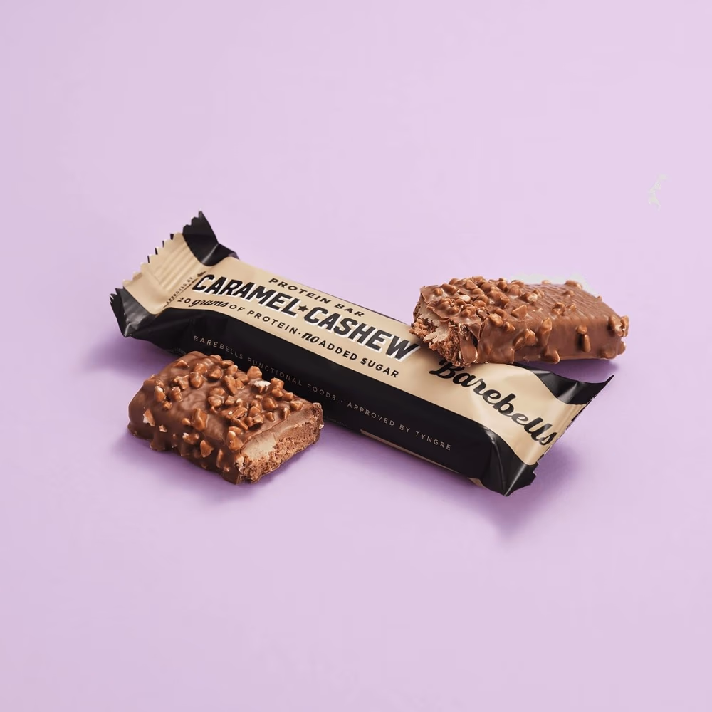 Barbells Protein Bar Caramel Cashew 55gm 4