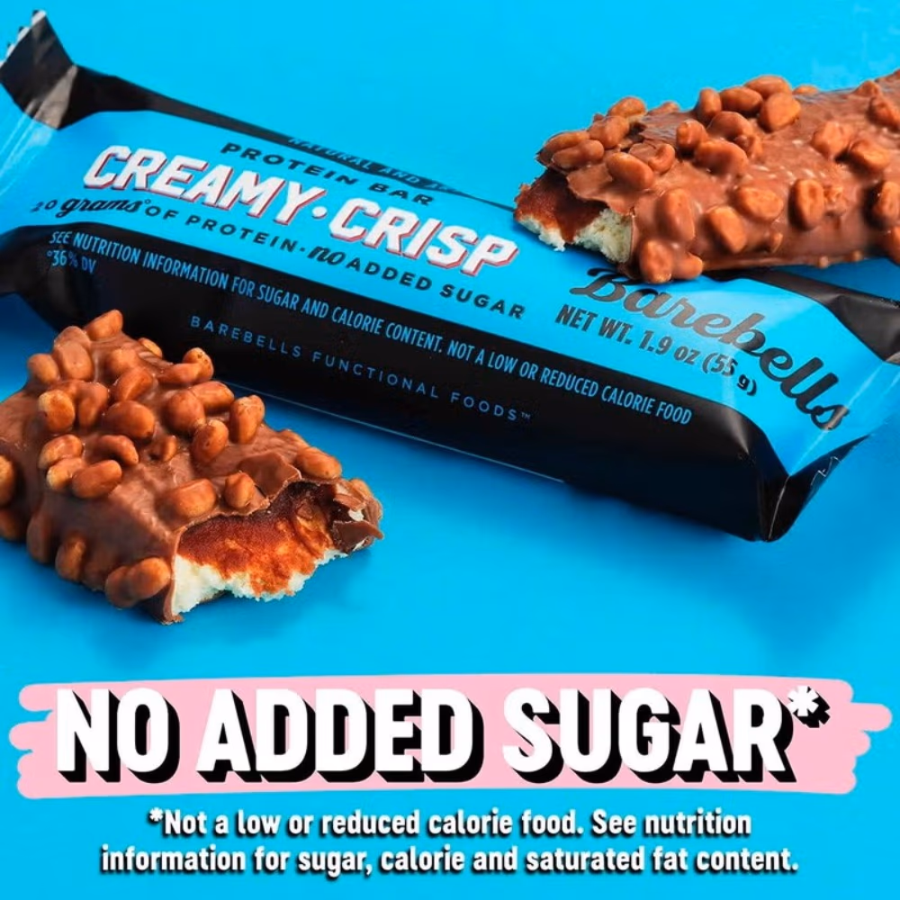 Barbells Protein Bar Creamy Crisp 55gm 5