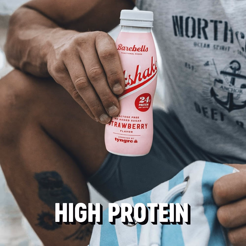 Barbells Protein Milk Shake Strawberry 330ml 3