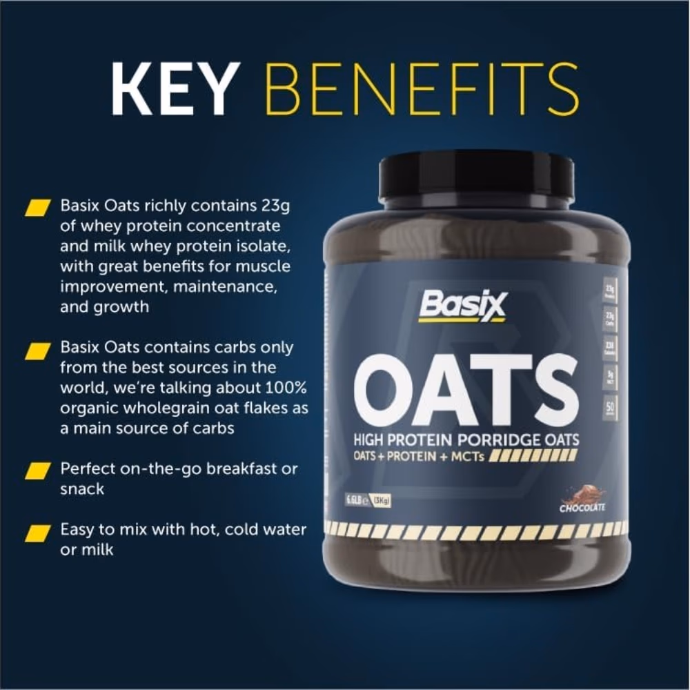 Basix Oats Chocolate 3kg 5