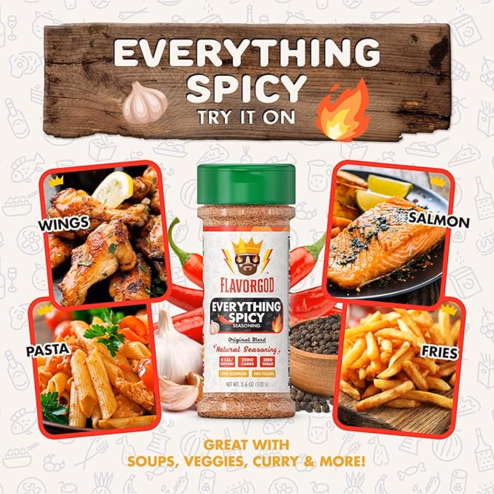 FlavorGod Spice Everything Spicy 102g 4