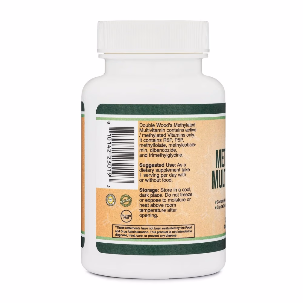 Double Methylated Multivitamin -120 Capsules  2