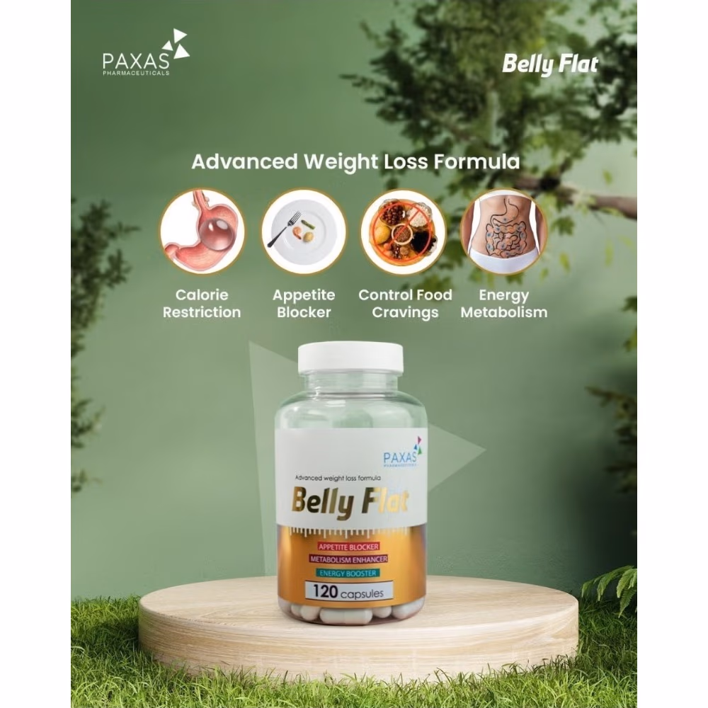 Paxas Belly Flat 120 Capsules 5