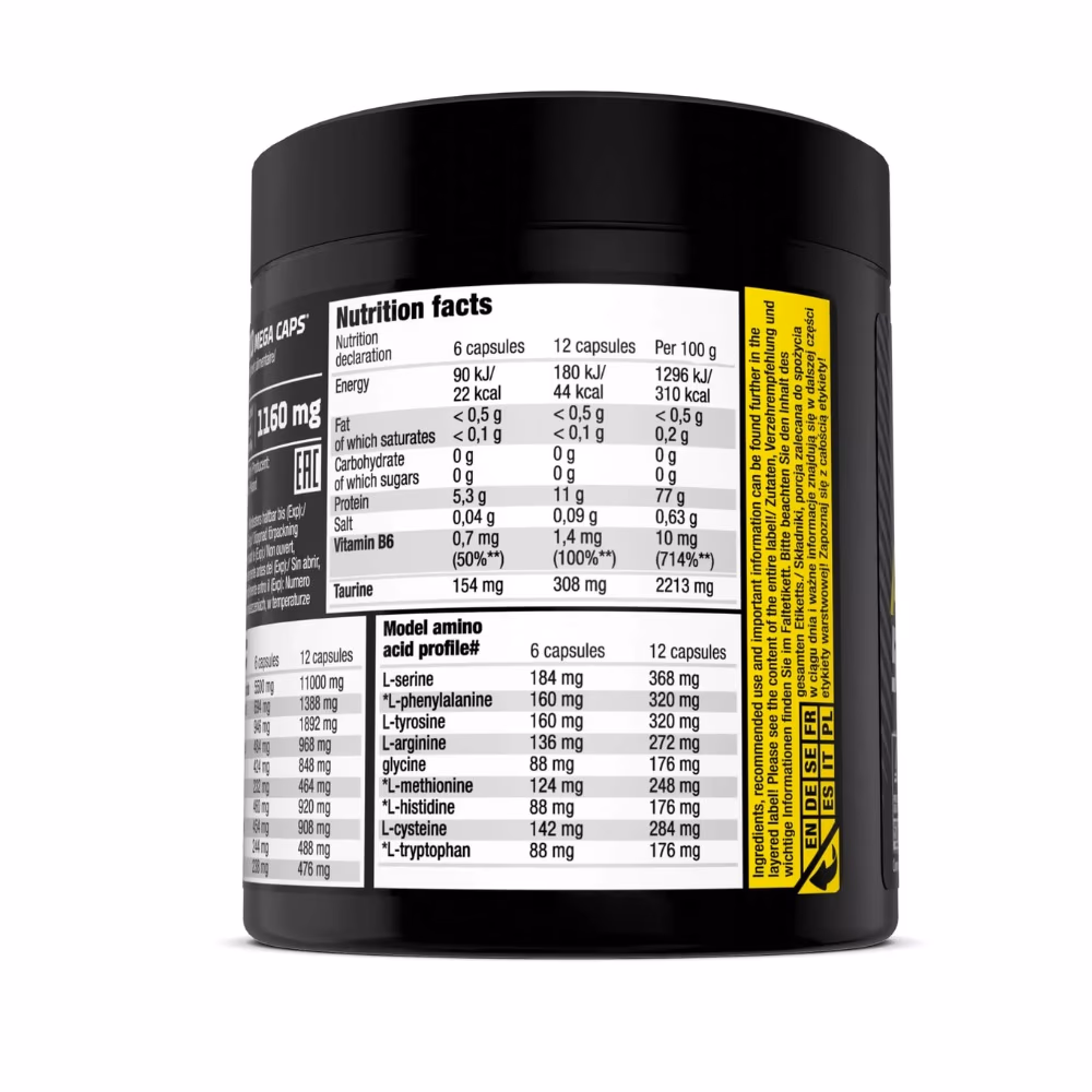 Olimp Anabolic Amino 5500 Mega Caps 180 Capsules 2