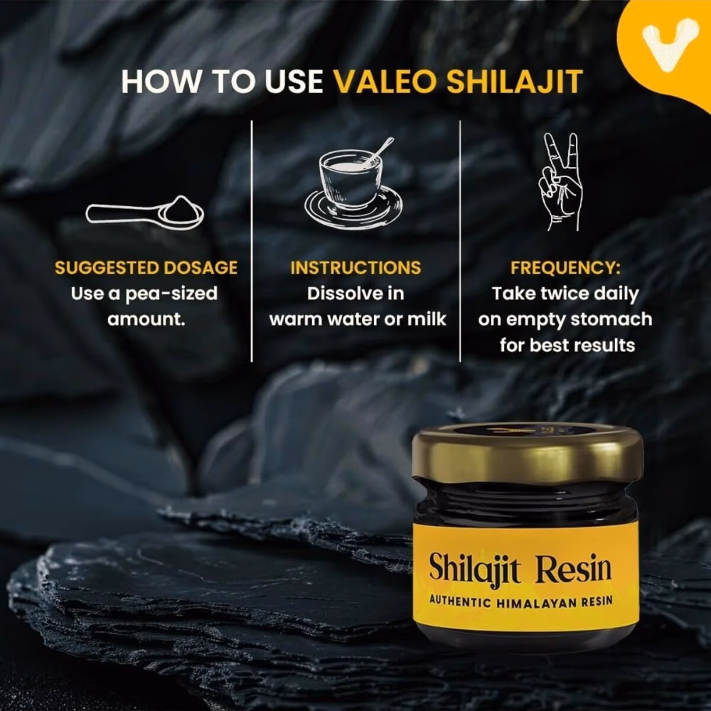 Valeo Shilajit Resin 40g 2