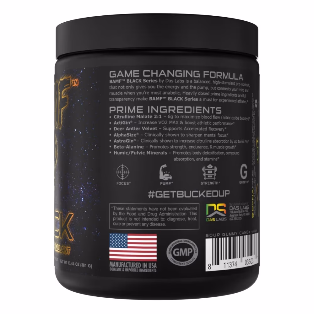 Bucked Up BAMF High Stim Pre Workout Candy Shop 378g 2