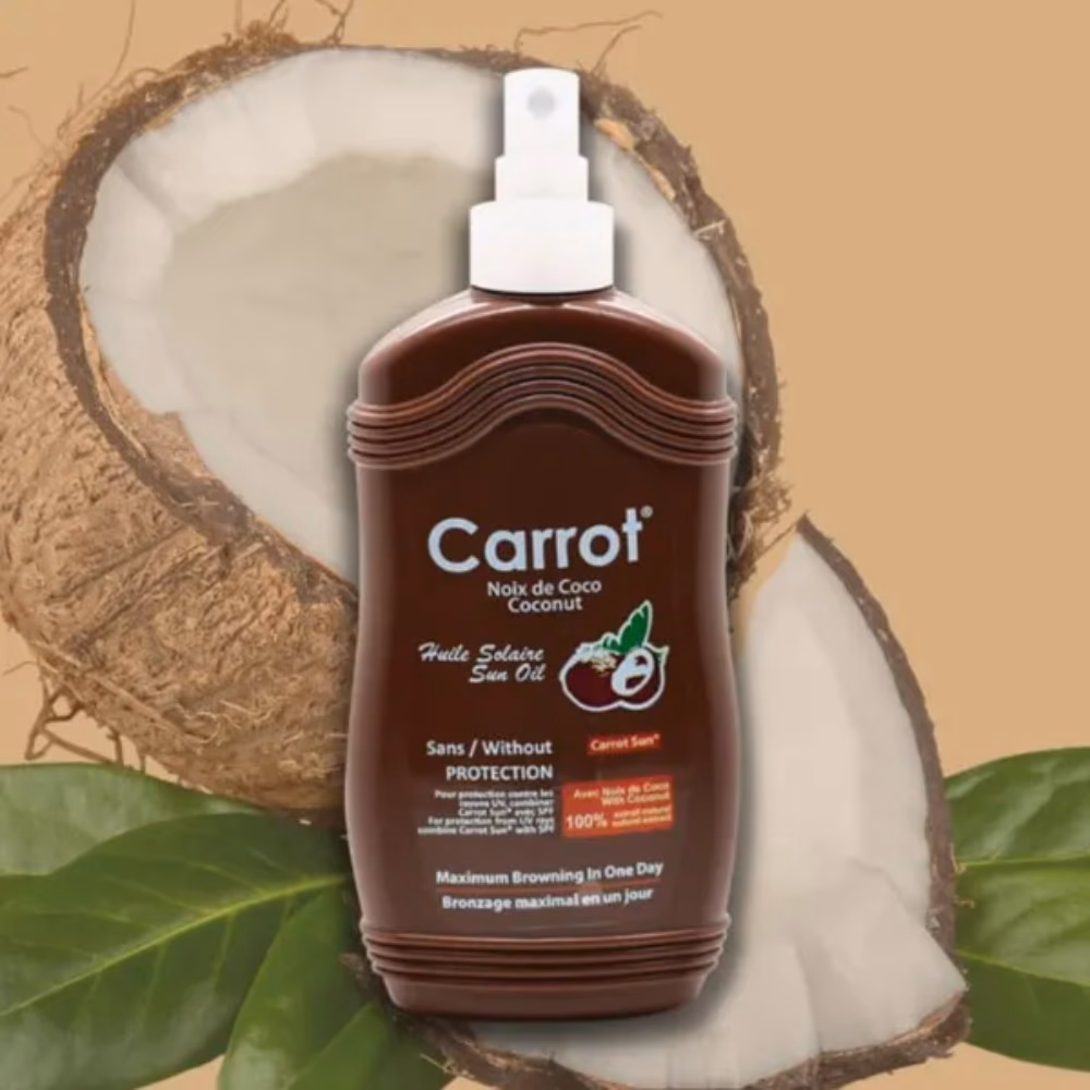 CarrotSun Coconut Sun Spray Oil 200ml 2