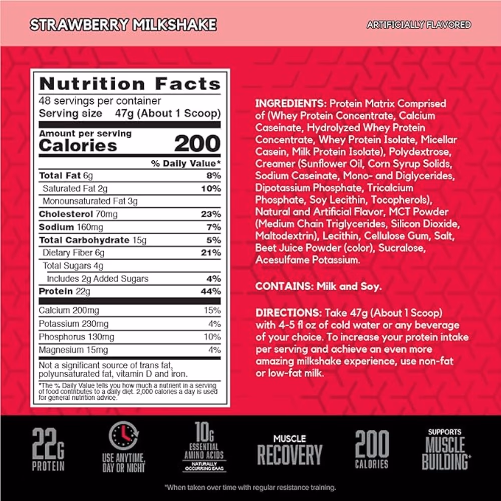 BSN Syntha-6 Strawberry 5lb 2