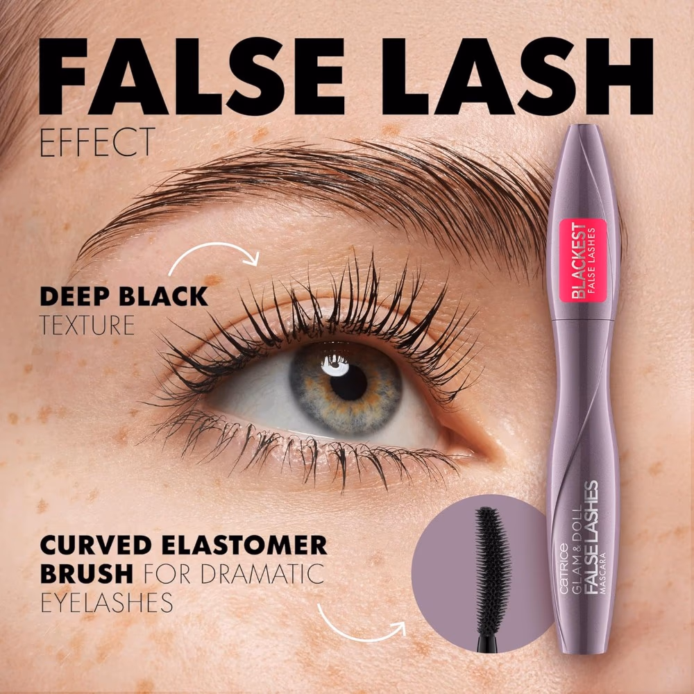 Catrice 010 Glam & Doll False Lashes Mascara Black  2