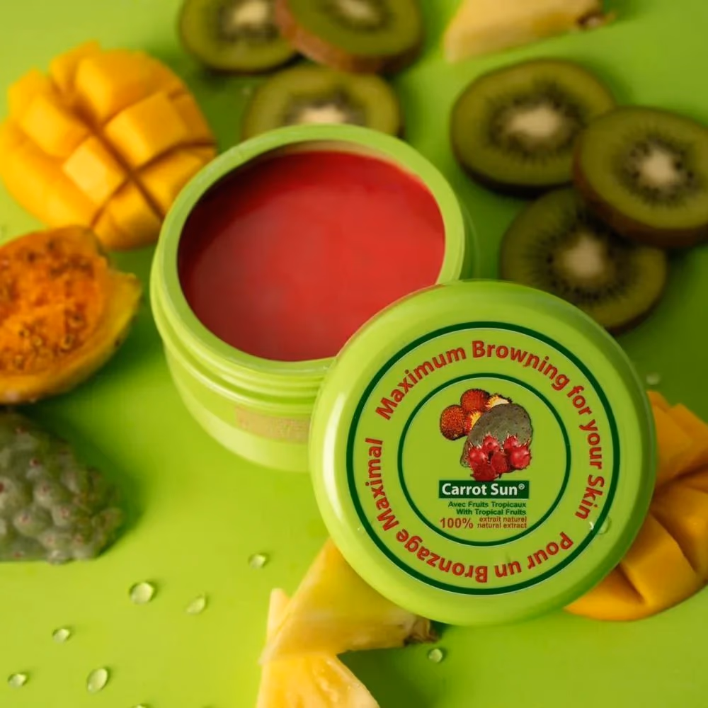 CarrotSun Tropical Fruits Sun Cream Jar 350ml 3