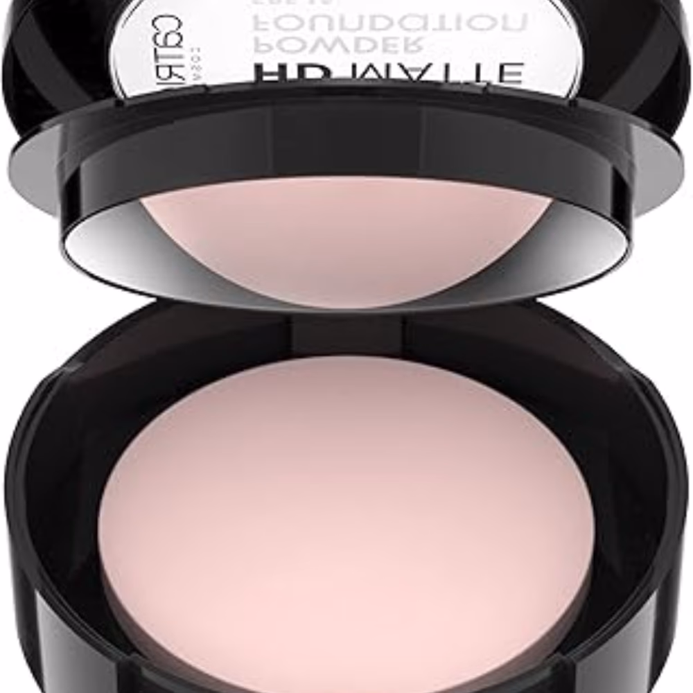 Catrice 001C 18H HD Matt Powder Foundation SPF15 8g  2