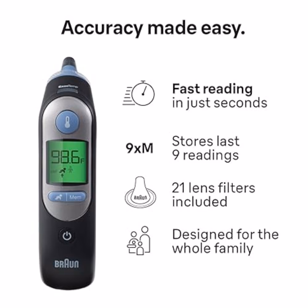 Braun IRT 6520 ThermoScan 7 Thermometer 4