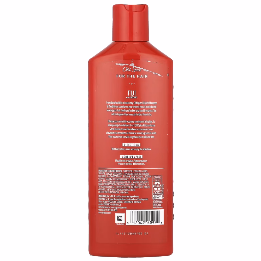 Old Spice Fiji Coconut 2-in-1 Shampoo & Conditioner 400ml 2
