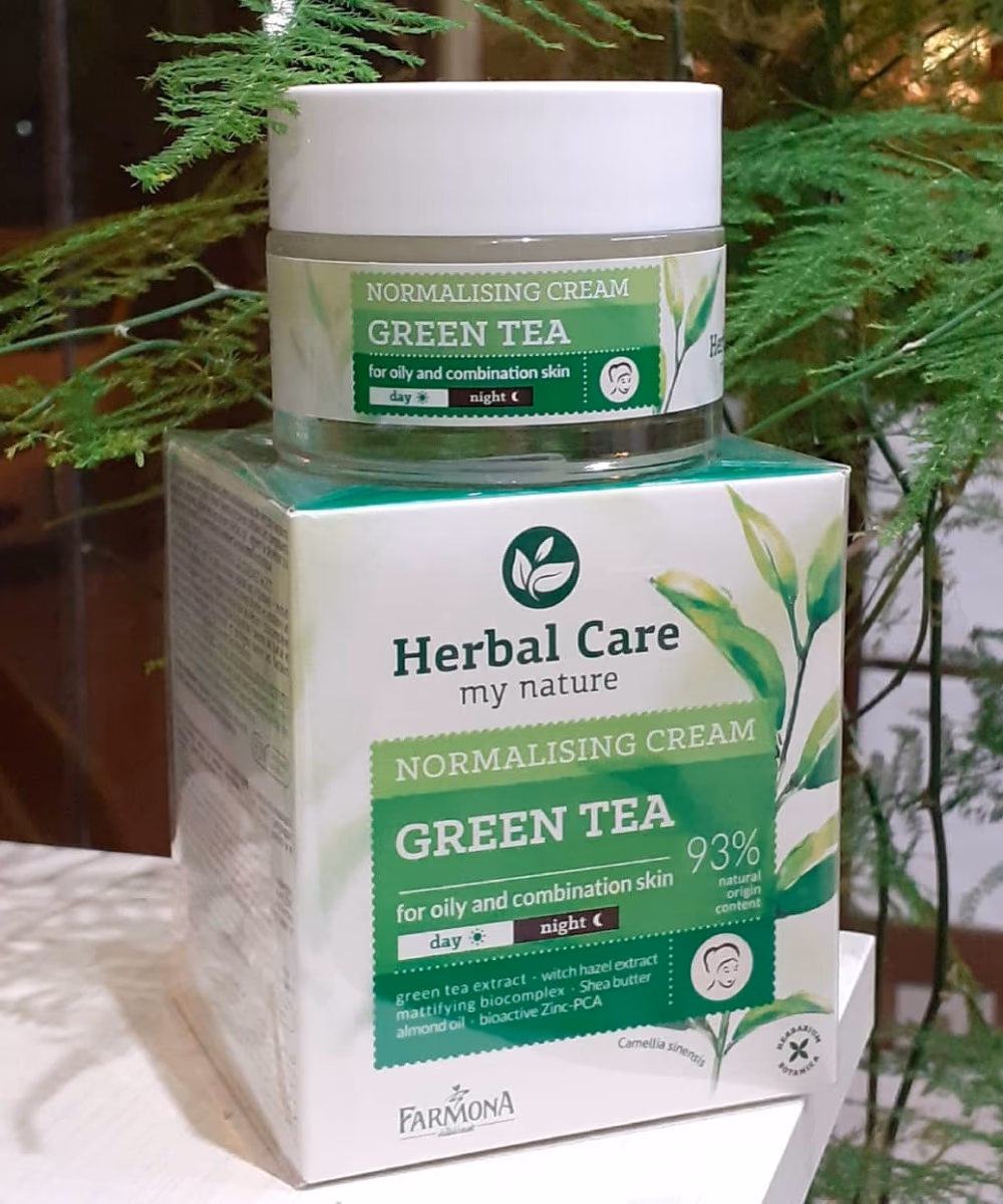 Farmona Herbal Care Green Tea Normalising Cream 50ml 3