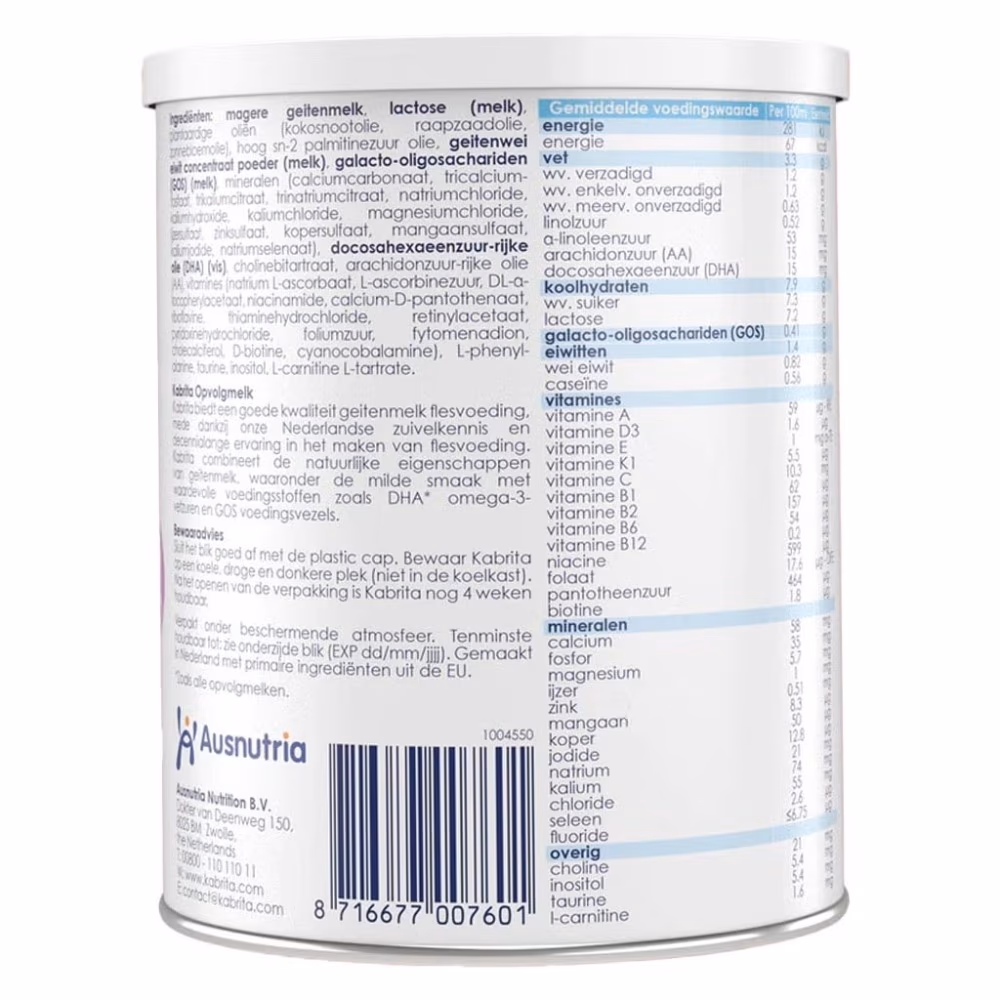 Kabrita Goat Milk Stage 2 Baby Milk Formula 400Gm 2