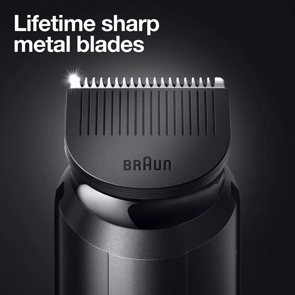 BRAUN Rechargeable Beard And Hair Trimmer With 20 Length Settings BT 3300 2