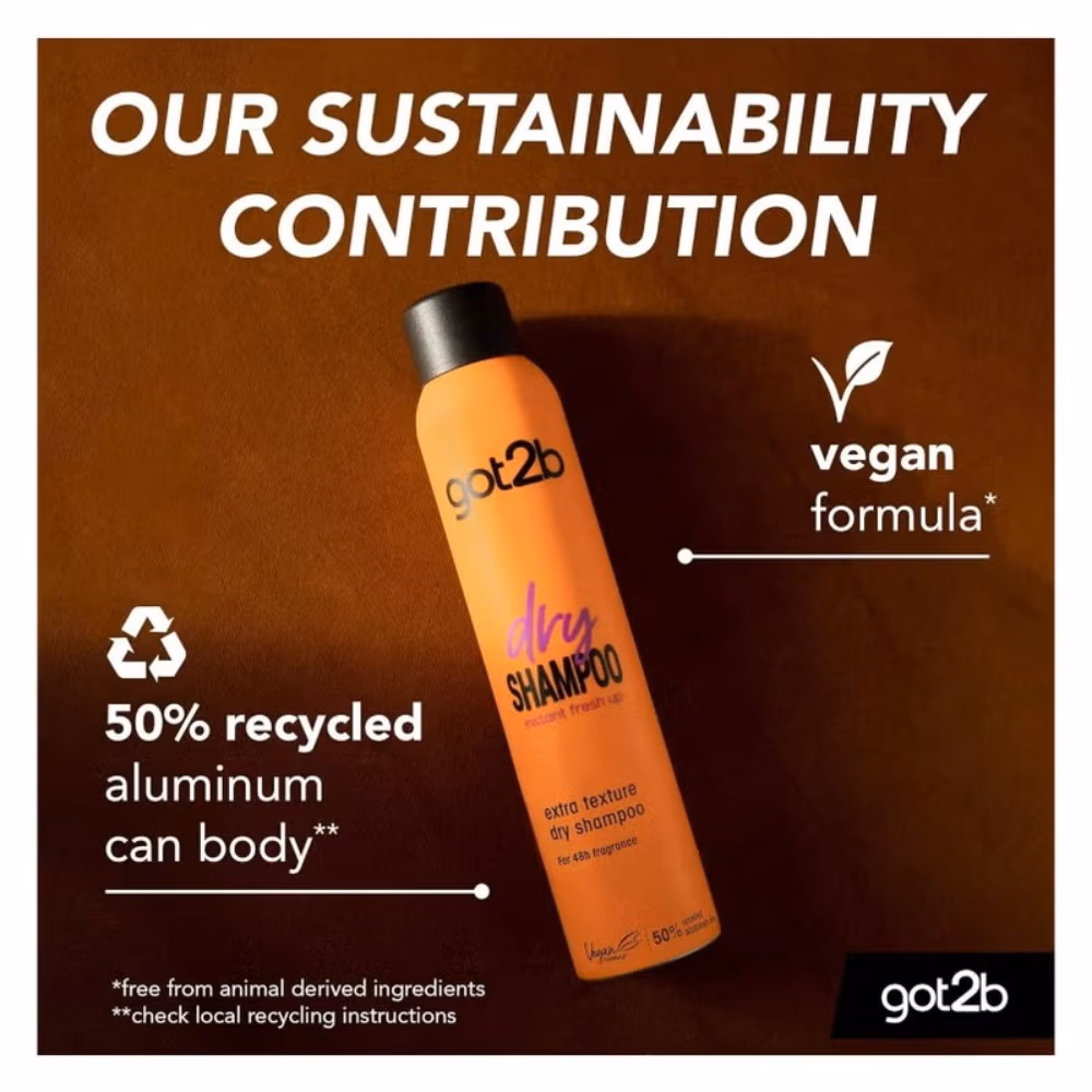 Got2b Dry Shampoo Texturizing 200ml 4
