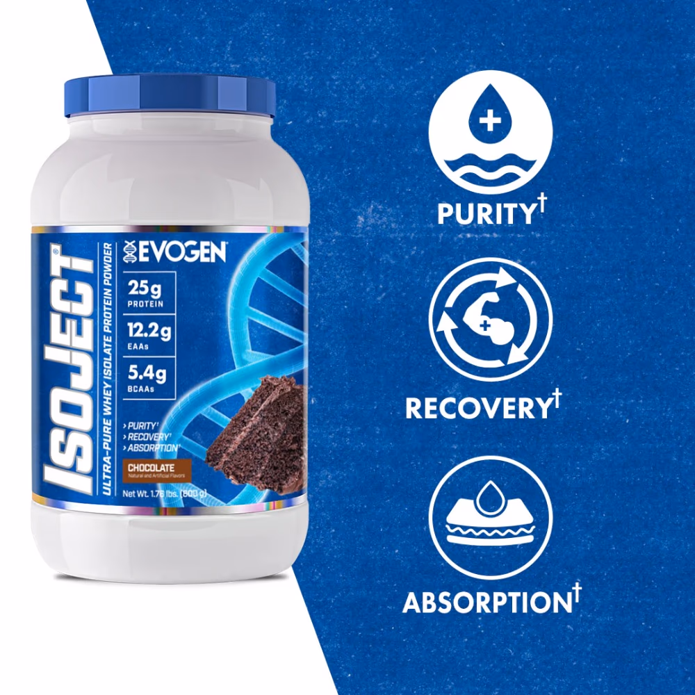 Evogen Isoject Whey Chocolate 4lb 2