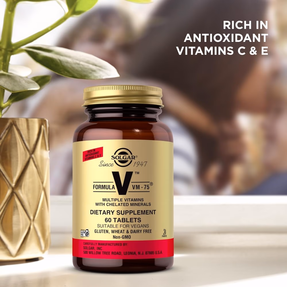 Solgar VM-75 Vitamin -60 Capsules 4